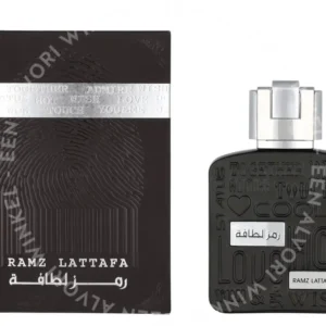 Lattafa Ramz (Silver) Edp Spray 100ml  fles en verpakking