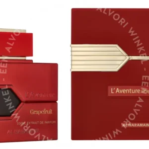 Al Haramain L'Aventure Grapefruit Extrait De Parfum 100ml  fles en verpakking