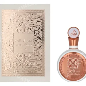 Lattafa Fakhar Women Edp Spray 100ml  fles en verpakking