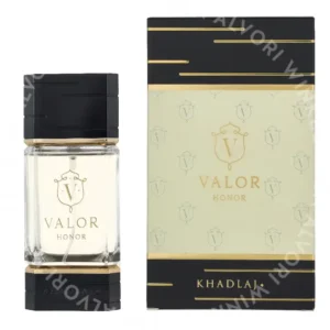Khadlaj Valor Honor Edp Spray 100ml  fles en verpakking