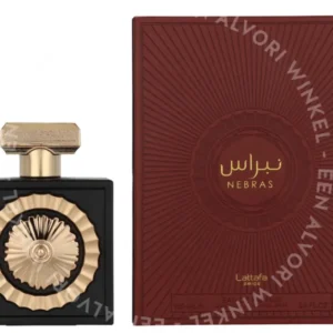 Lattafa Pride Nebras Edp Spray 100ml  fles en verpakking