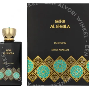 Swiss Arabian Sehr Al Sheila Edp Spray 100ml  fles en verpakking