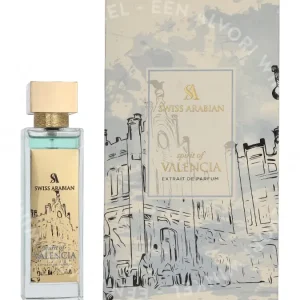 Swiss Arabian Spirit of Valencia Extrait De Parfum 100ml  fles en verpakking