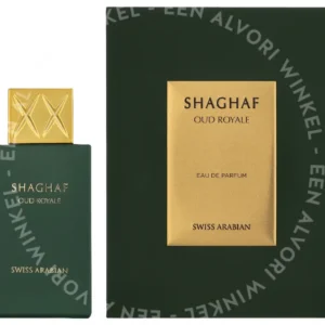 Swiss Arabian Shaghaf Oud Royale Edp Spray 75ml  fles en verpakking
