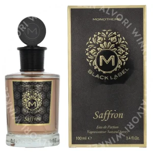 Monotheme Black Label Saffron Edp Spray 100ml  fles en verpakking