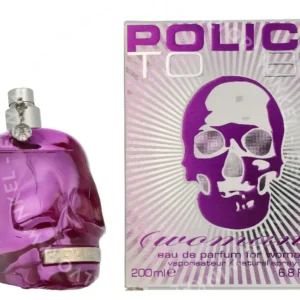 Police To Be Woman Edp Spray 200ml  fles en verpakking