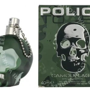 Police To Be Camouflage For Man Edt Spray 40ml  fles en verpakking