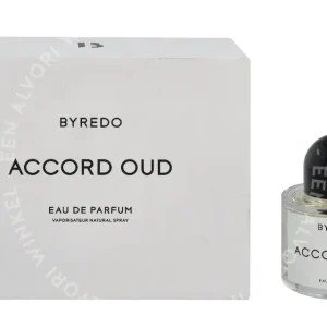 Byredo Accord Oud Edp Spray 50ml  fles en verpakking