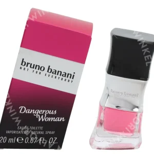 Bruno Banani Dangerous Woman Edt Spray 20ml  fles en verpakking
