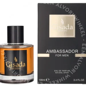 Gisada Ambassador For Men Edp Spray 100ml  fles en verpakking