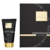 Gisada Ambassador For Men Giftset 150ml Edp Spray 50 ml/ Showergel 100 ml fles en verpakking