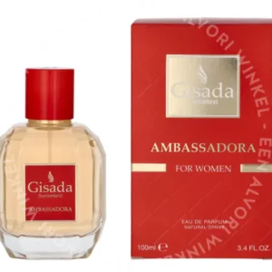 Gisada Ambassadora For Woman Edp Spray 100ml fles en verpakking
