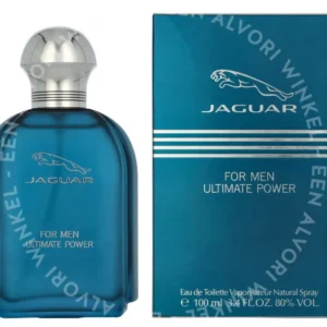 Jaguar Ultimate Power For Men Edt Spray 100ml  fles en verpakking