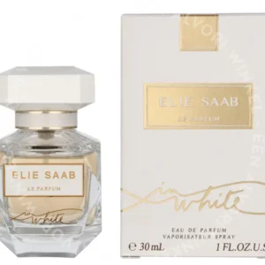 Elie Saab Le Parfum In White Edp Spray 30ml  fles en verpakking