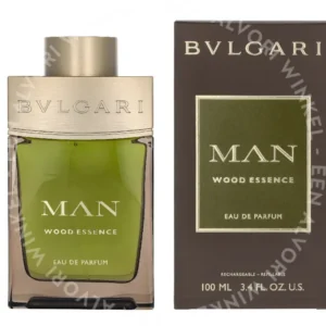 Bvlgari Man Wood Essence Edp Spray 100ml  fles en verpakking