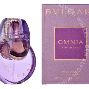 Bvlgari Omnia Amethyste Edt Spray 100ml  fles en verpakking