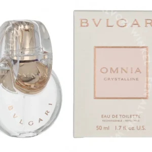 Bvlgari Omnia Crystalline Edt Spray 50ml  fles en verpakking