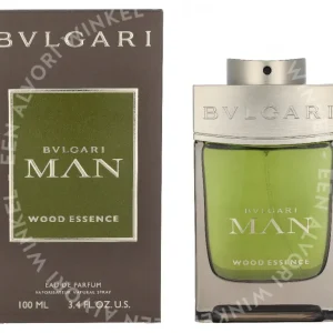 Bvlgari Man Wood Essence Edp Spray 100ml  fles en verpakking