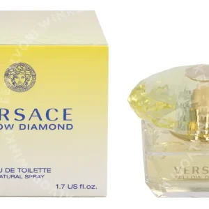 Versace Yellow Diamond Edt Spray 50ml  fles en verpakking