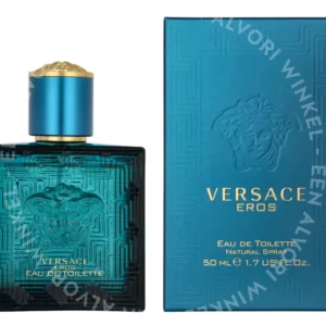Versace Eros Pour Homme Edt Spray 50ml  fles en verpakking