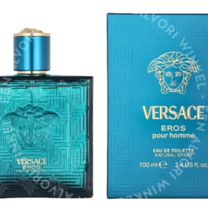 Versace Eros Pour Homme Edt Spray 100ml  fles en verpakking