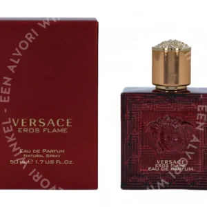 Versace Eros Flame Edp Spray 50ml  fles en verpakking