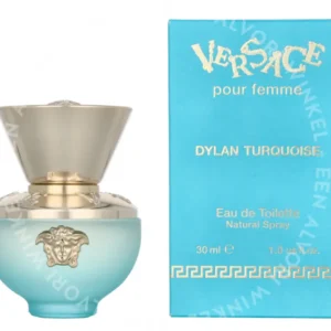 Versace Dylan Turquoise Edt Spray 30ml Pour Femme fles en verpakking
