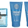 Versace Eau Fraiche Giftset 150ml Edt Spray 50ml/Bath & Shower Gel 50ml/Aftershave Balm 50ml fles