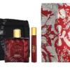 Versace Eros Flame Giftset 110ml Edp Spray 100ml/Edp Spray 10ml/Black Trousse fles en verpakking