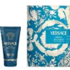 Versace Eros Pour Homme Giftset 80ml Edt Spray 30ml/Bath & Shower Gel 50ml fles en verpakking