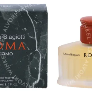 Laura Biagiotti Roma Uomo Edt Spray 75ml  fles en verpakking