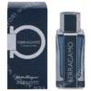 S. Ferragamo F Intense Leather Pour Homme Edp Spray 100ml  fles en verpakking