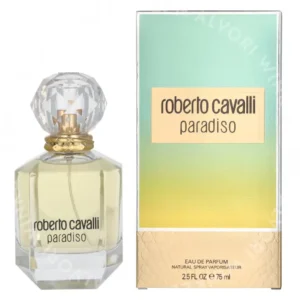 Roberto Cavalli Paradiso Edp Spray 75ml  fles en verpakking