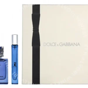 Dolce & Gabbana K Giftset 60ml Edp Spray 50ml/Edp Travel Spray 10ml fles en verpakking