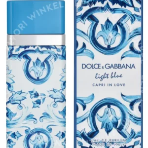Dolce & Gabbana Light Blue Capri In Love Pour Femme Edp Spray 50ml  fles en verpakking