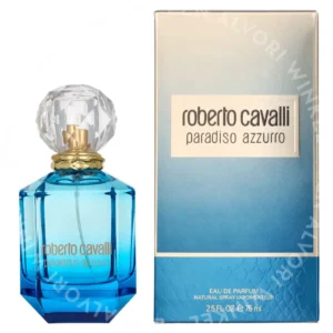 Roberto Cavalli Paradiso Azzurro Edp Spray 75ml  fles en verpakking