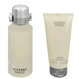 Iceberg Twice Pour Homme Giftset 225ml Edt Spray 125ml/Shower Gel 100ml fles