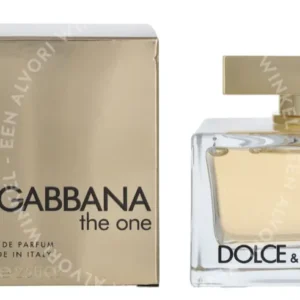 Dolce & Gabbana The One For Women Edp Spray 75ml  fles en verpakking