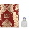 Dolce & Gabbana Light Blue Pour Homme Giftset 125ml Edt Spray 75ml/Body Cream Donna 50ml fles en verpakking