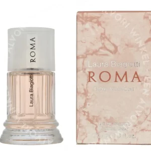 Laura Biagiotti Roma Fiori Bianchi Edt Spray 25ml  fles en verpakking