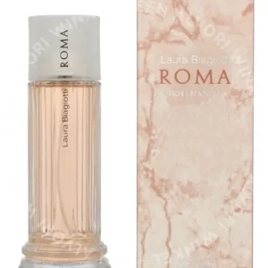 Laura Biagiotti Roma Fiori Bianchi Edt Spray 100ml  fles en verpakking