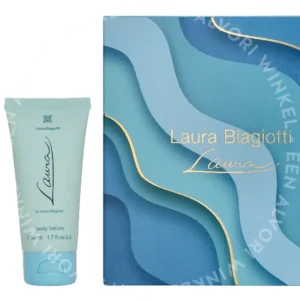 Laura Biagiotti Laura Giftset 75ml Edt Spray 25ml/Body Lotion 50ml fles en verpakking