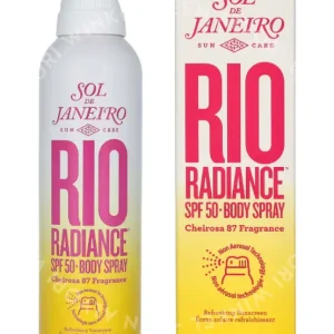 Sol De Janeiro Rio Radiance Body Spray SPF50 200ml Non Aerosol Technology fles en verpakking