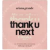 Ariana Grande Thank U Next Edp Spray 30ml  verpakking