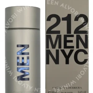 Carolina Herrera 212 NYC Men Edt Spray 100ml  fles en verpakking