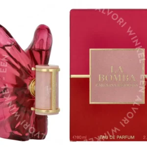 Carolina Herrera La Bomba Edp Spray 80ml  fles en verpakking