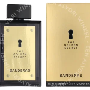 A. Banderas The Golden Secret Edt Spray 200ml  fles en verpakking
