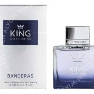A. Banderas King Of Seduction Edt Spray 100ml  fles en verpakking