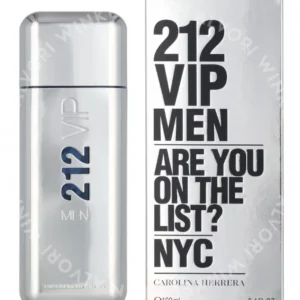 Carolina Herrera 212 VIP Men Edt Spray 100ml fles en verpakking