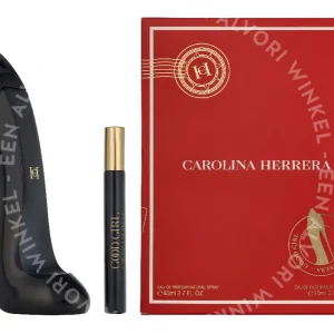 Carolina Herrera Good Girl Giftset 90ml Edp Spray 80ml/Edp Spray 10ml fles en verpakking